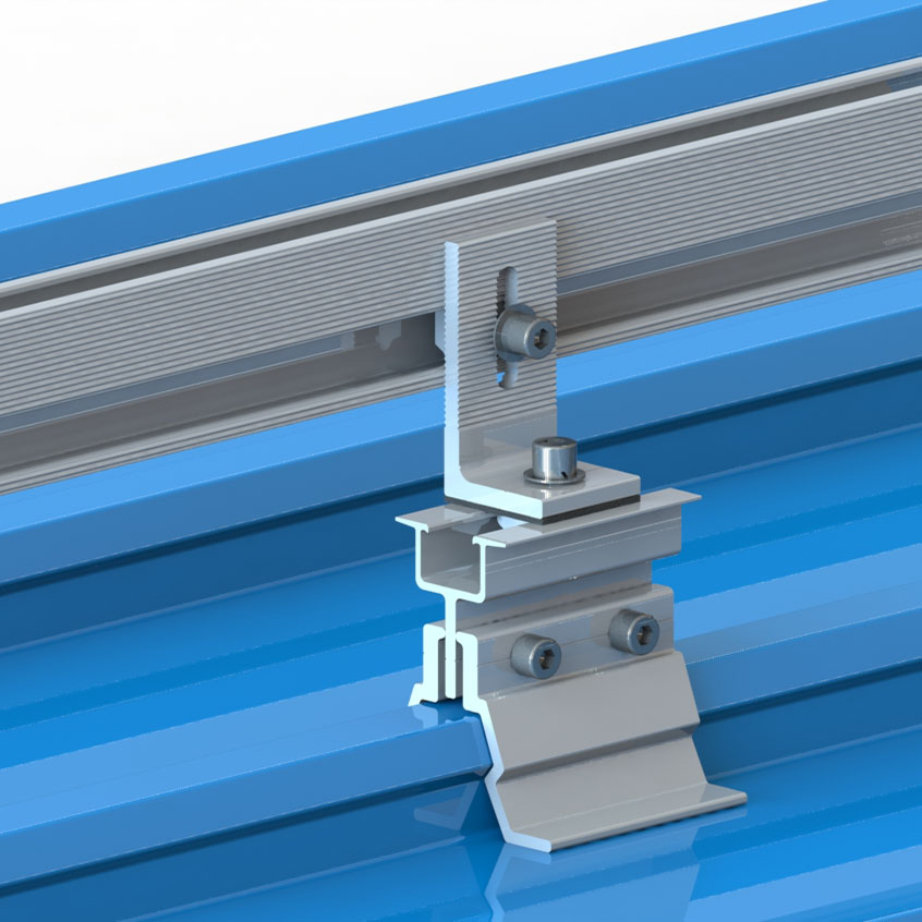 solar panel mounting clamp