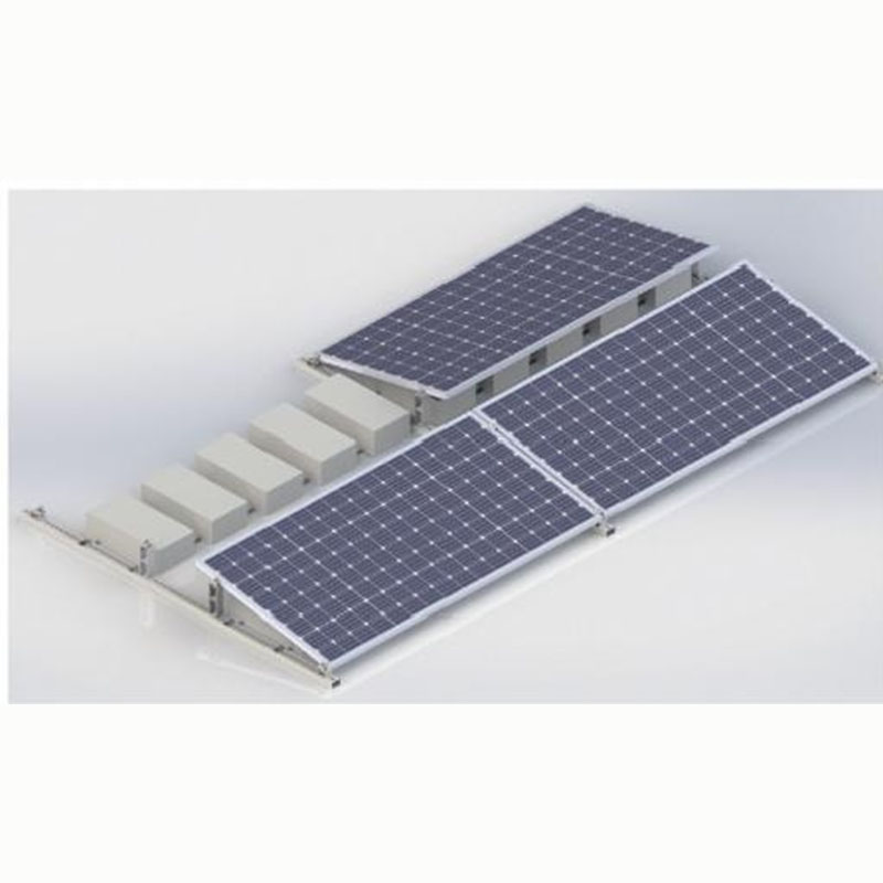 solar flat roof mount