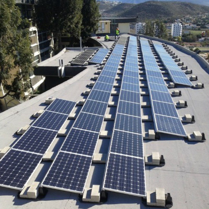Ballast System Solar Panels