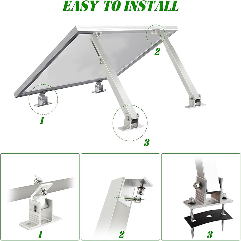 solar panel tilt mount brackets